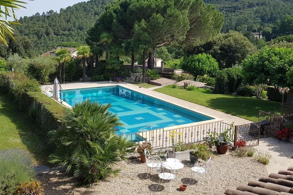 Sous Le Grand Pin Gites Eden En Cevennes Anduze Esterno foto